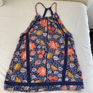 Lucky Brand Floral Flowy Top